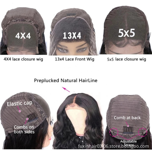 Perruque 5x5 Body Wave Closure Wig Human Hair 30 Inch Bodywave Hd Lace Front Wig Free Part 13x4 Human Hair Wigs Vast